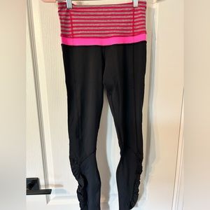 Lululemon high rise running tights. Full length. Size 6
